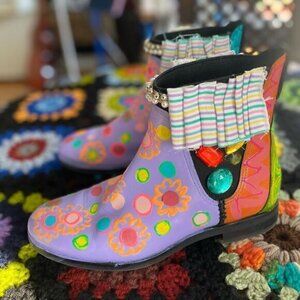 Timberland slip on ankle boots